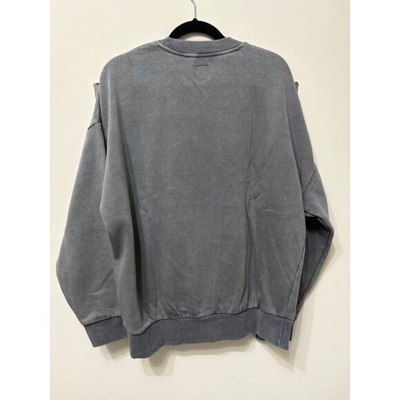 Women's Chicago Bears Gameday Couture Gray Vintage Wash Oversized Crewneck Sz XL - Picture 3 of 3